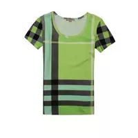 2013 burberry t-shirt mujer populaire coton london brit green